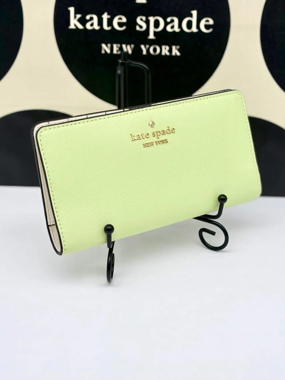 Kate Spade Madison Large Slim Wallet Leather